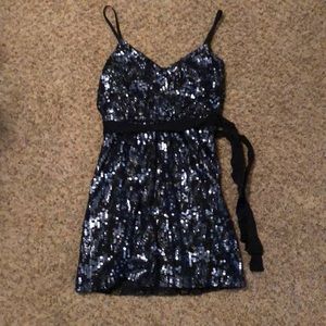 Express sequin dress